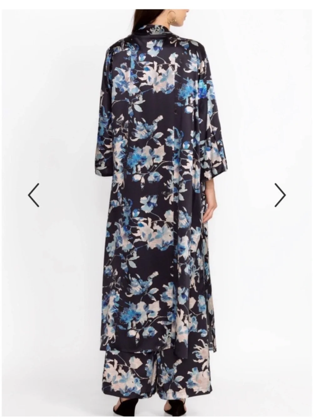 100% Silk Johnny Was Chryssy Kimono and Pants